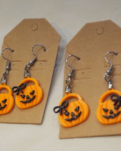 Earring Small pumpkin 