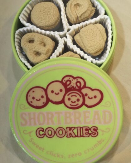 Shortbread Cookie Tin 