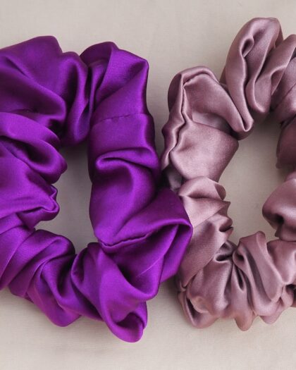 3 Pack of Mulberry SIlk Scrunchies