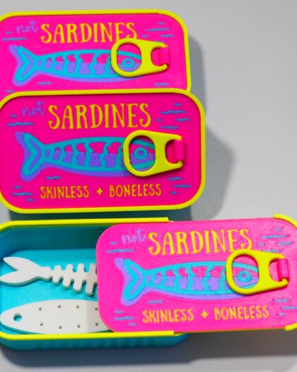 Sardine Travel Jewelry Case